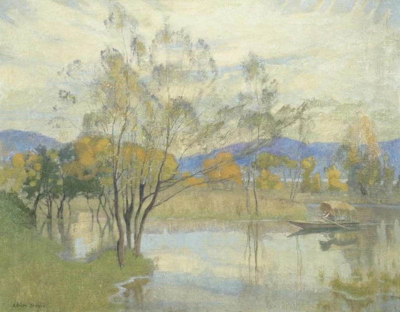 Adrian Scott Stokes - Lago di Locarno